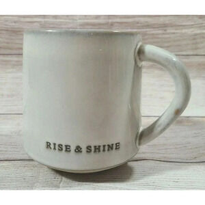 Hearth & Hand Magnolia Rise And Shine Stoneware Coffee Mug Cup 14oz